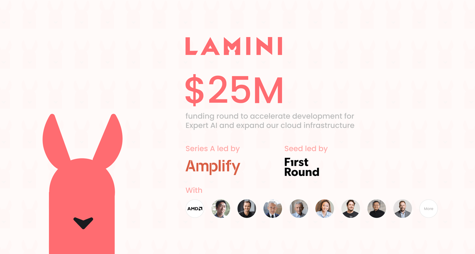 Lamini announces it raised $25 million to accelerate its Enterprise AI platform
