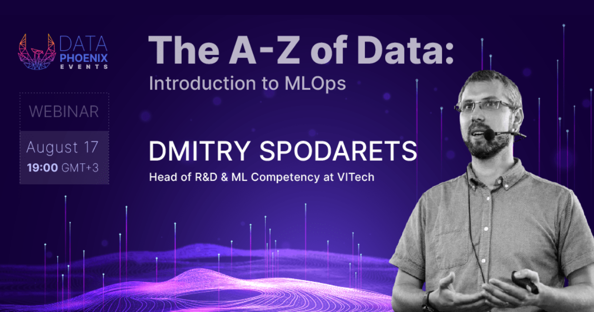 Webinar "The A-Z of Data: Introduction to MLOps"