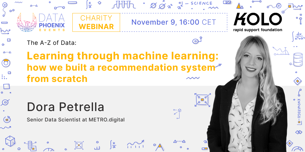 Charity AI webinar "Learning through machine learning: how we built a recommendation system from scratch"