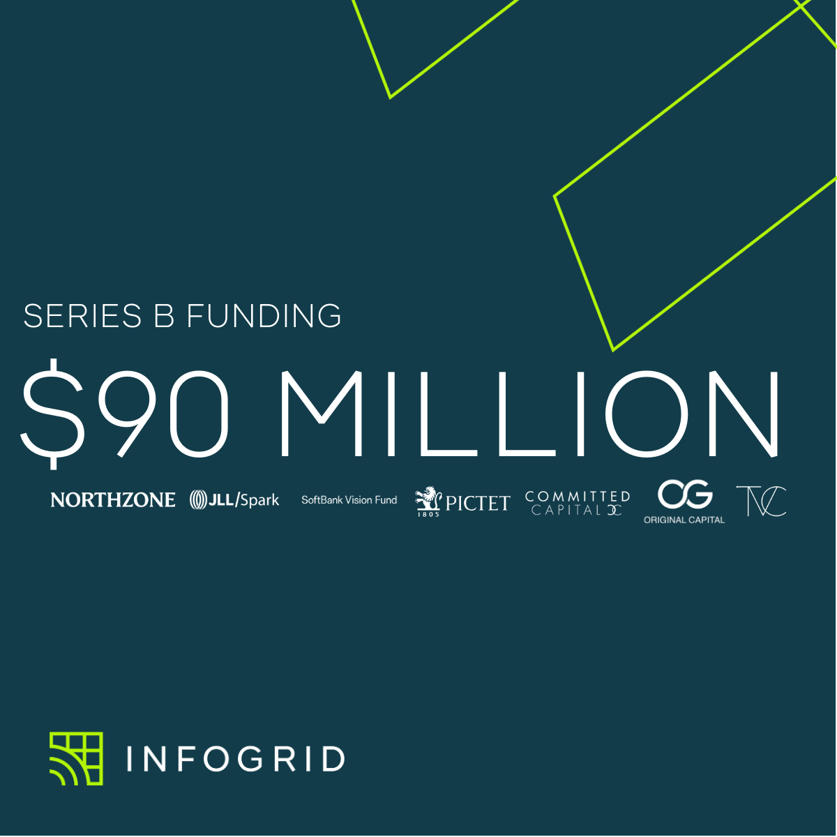 Infogrid Raises $15.5M