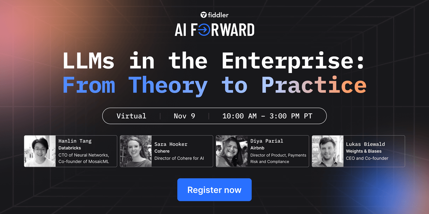 AI Forward 2023 - LLMs in the Enterprise: From Theory to Practice
