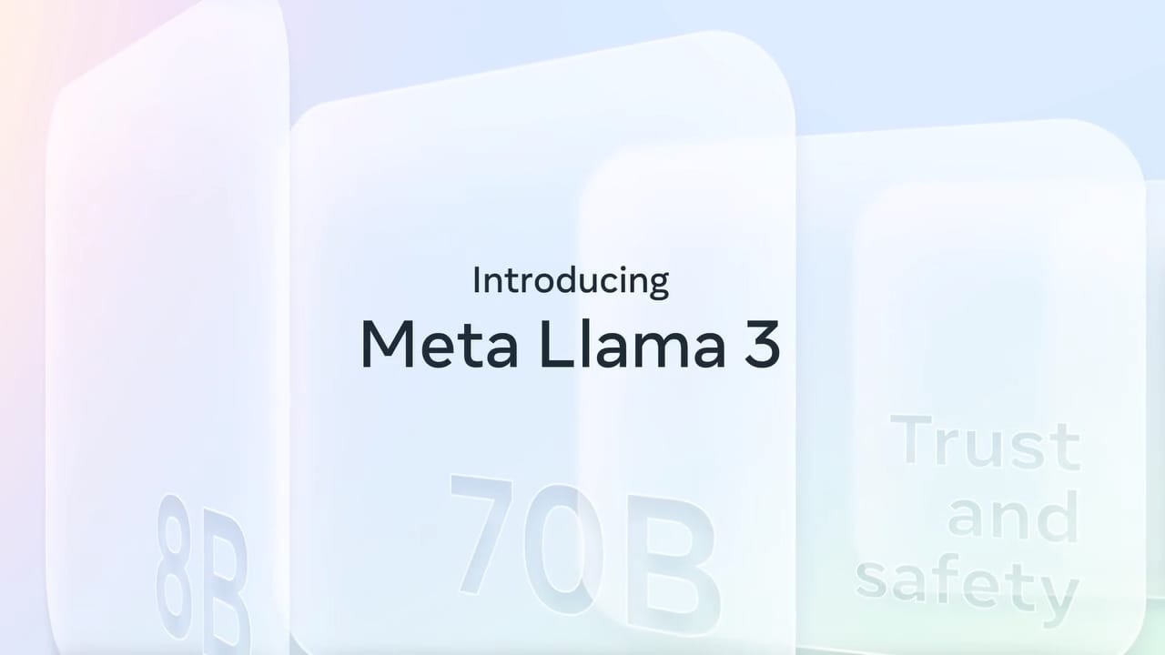 Meta released the first two next-generation Meta Llama 3 models