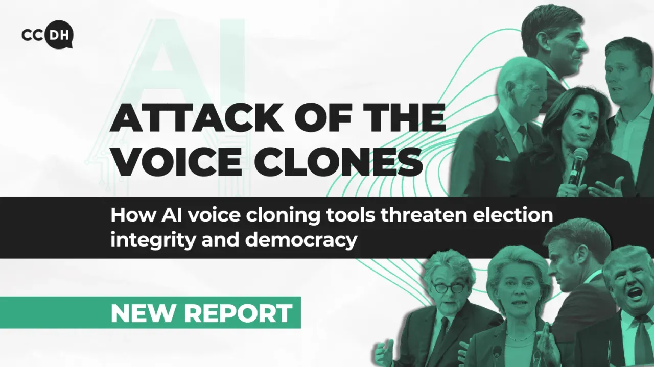 Leading voice cloning tools are alarmingly easy to manipulate to produce election disinformation