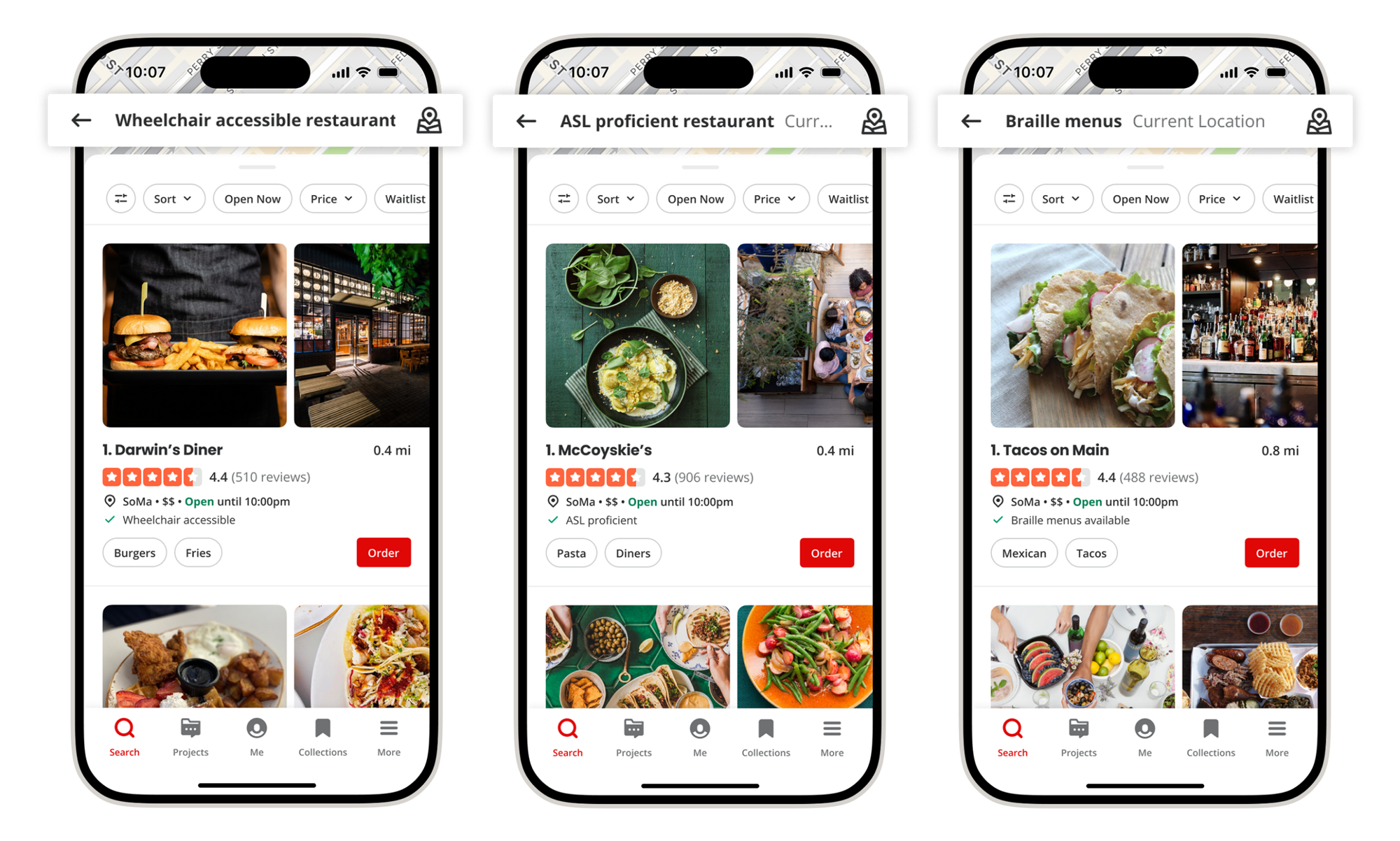 Yelp is incorporating more accessibility business attributes and rolling out AI-powered accessibility features