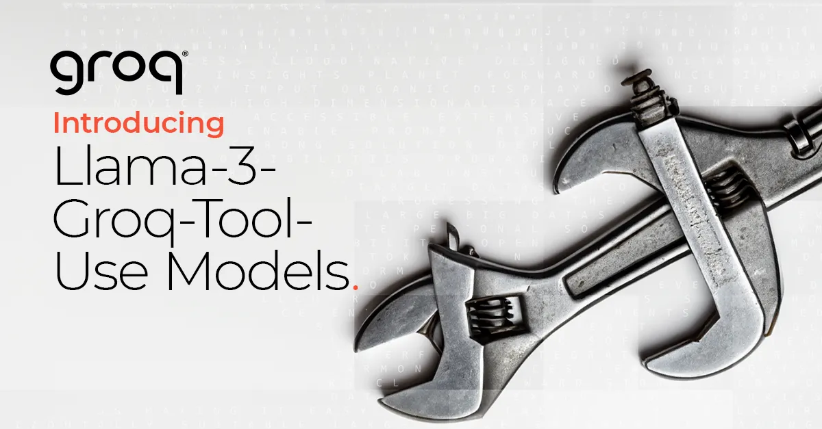 Groq trained a state-of-the-art tool use model based on Llama using synthetic data only