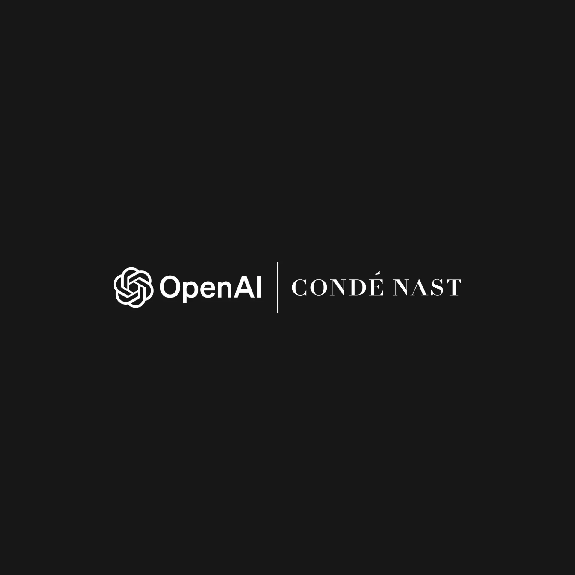 Condé Nast has entered a multi-year partnership with OpenAI