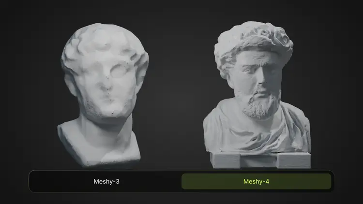 Meshy has launched Meshy-4, a model with improved 3D-generation capabilities