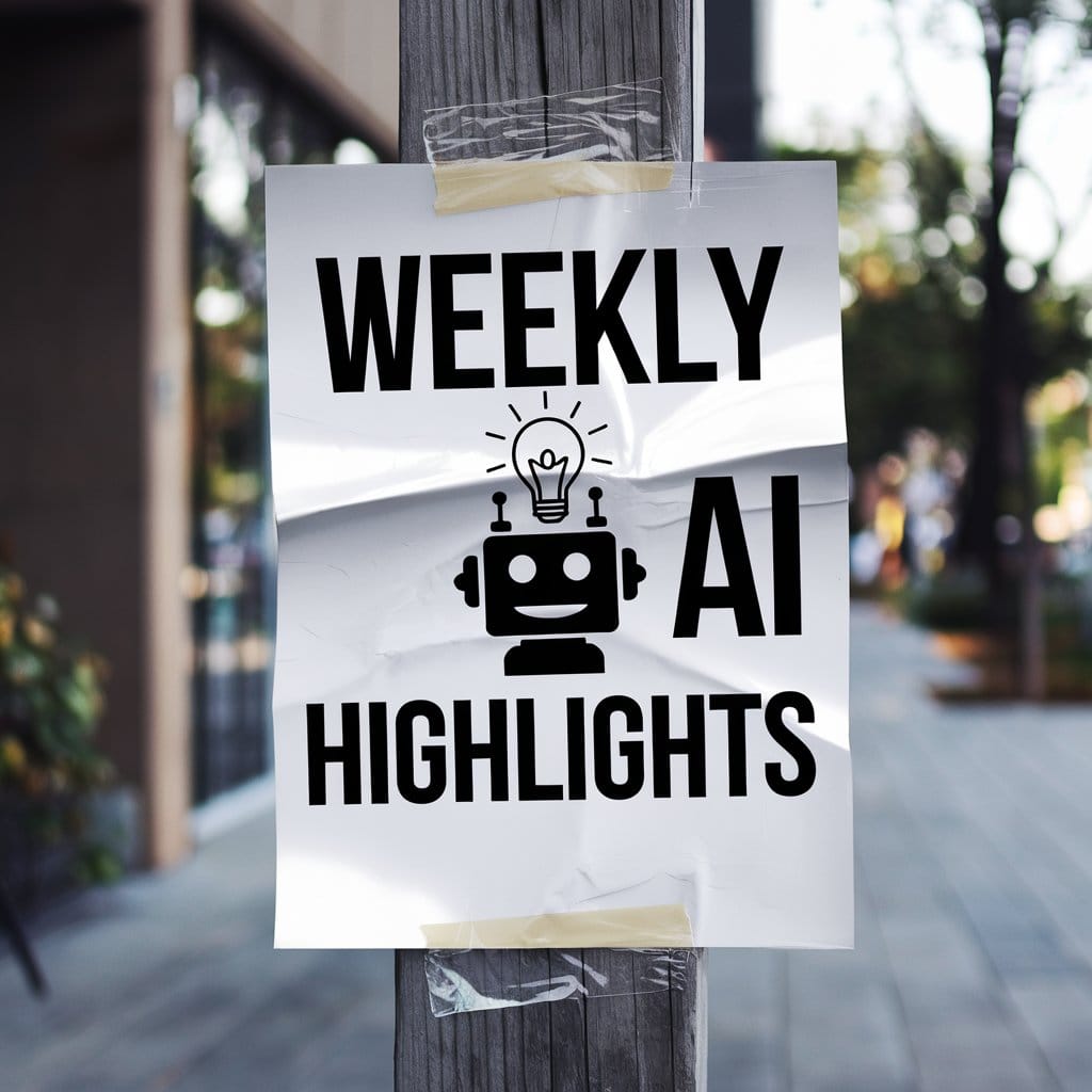 Weekly AI Highlights Review: October 29-November 5