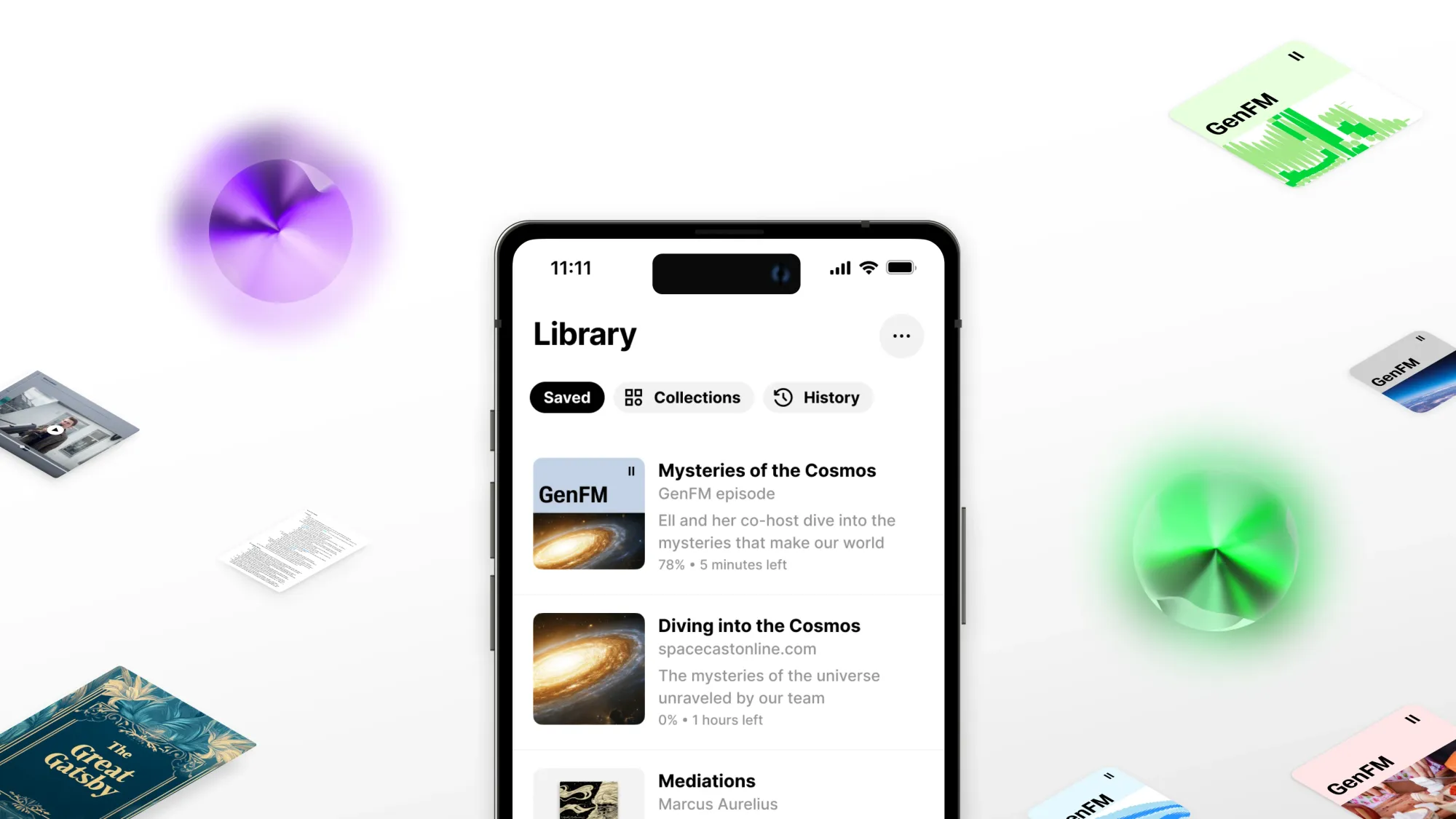 ElevenLabs has added a podcast generation feature to its Reader app