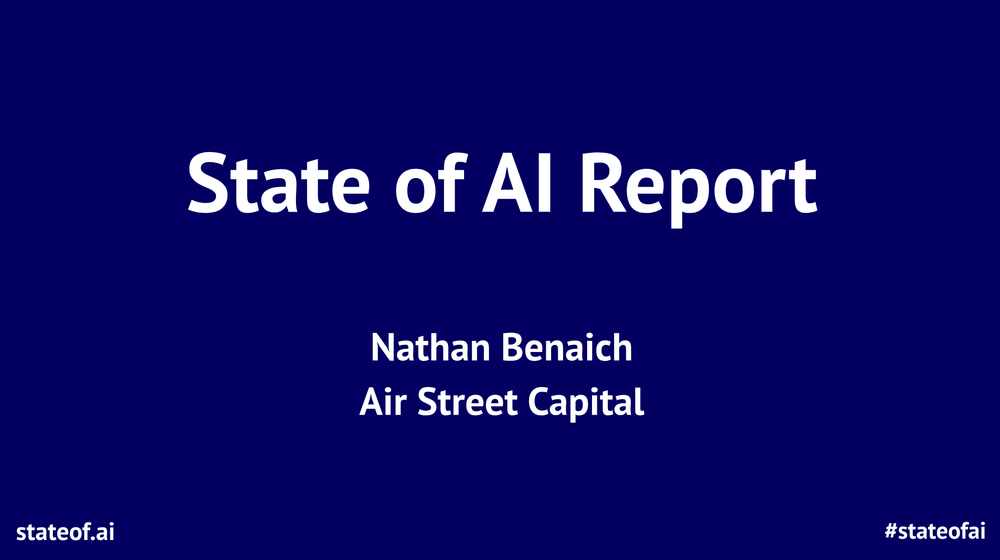 The 2023 State of AI Report is out post image