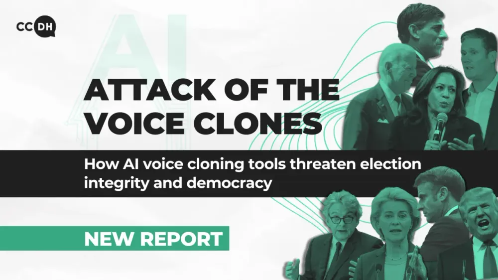 Leading voice cloning tools are alarmingly easy to manipulate to produce election disinformation post image