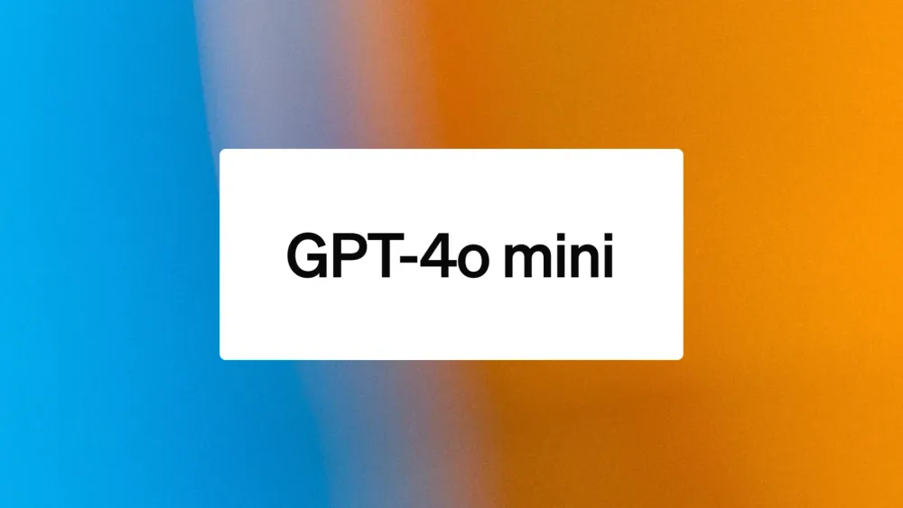 OpenAI is also jumping on the small model trend with the GPT-4o mini post image