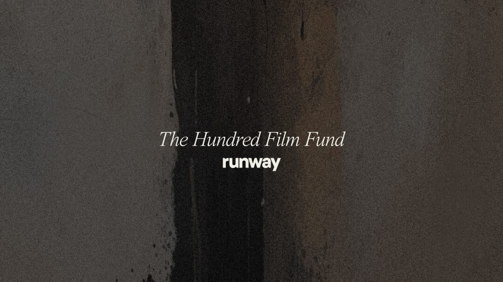 Runway launched a $5M 'Hundred Film Fund' post image