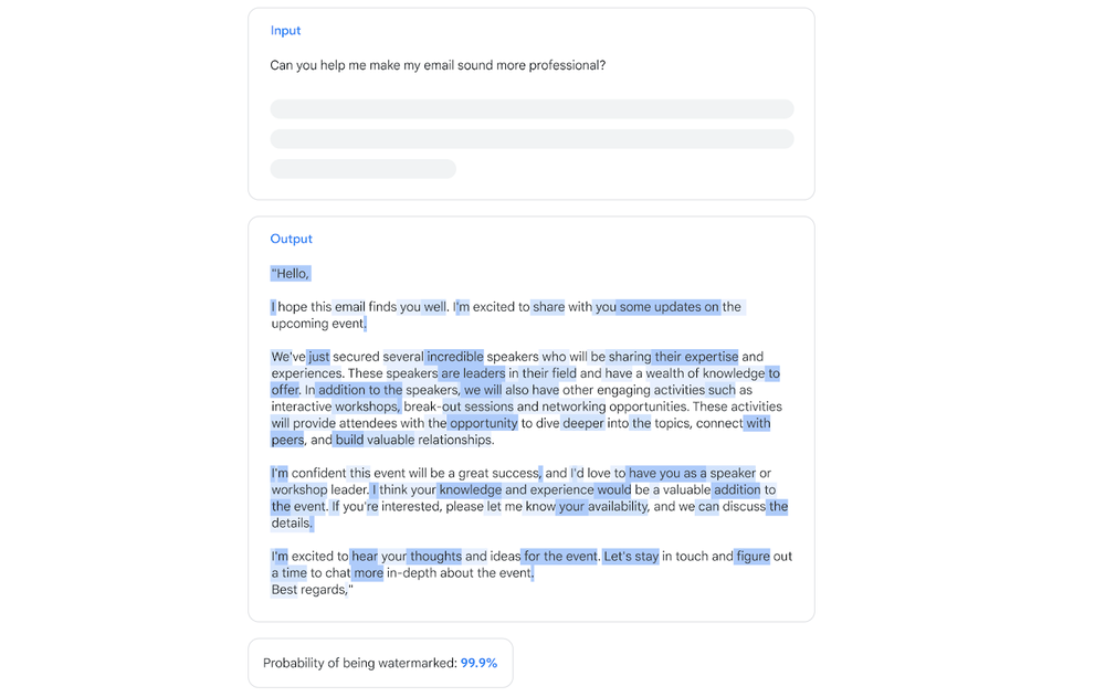 Google open-sourced its SynthID Text watermarking tool post image