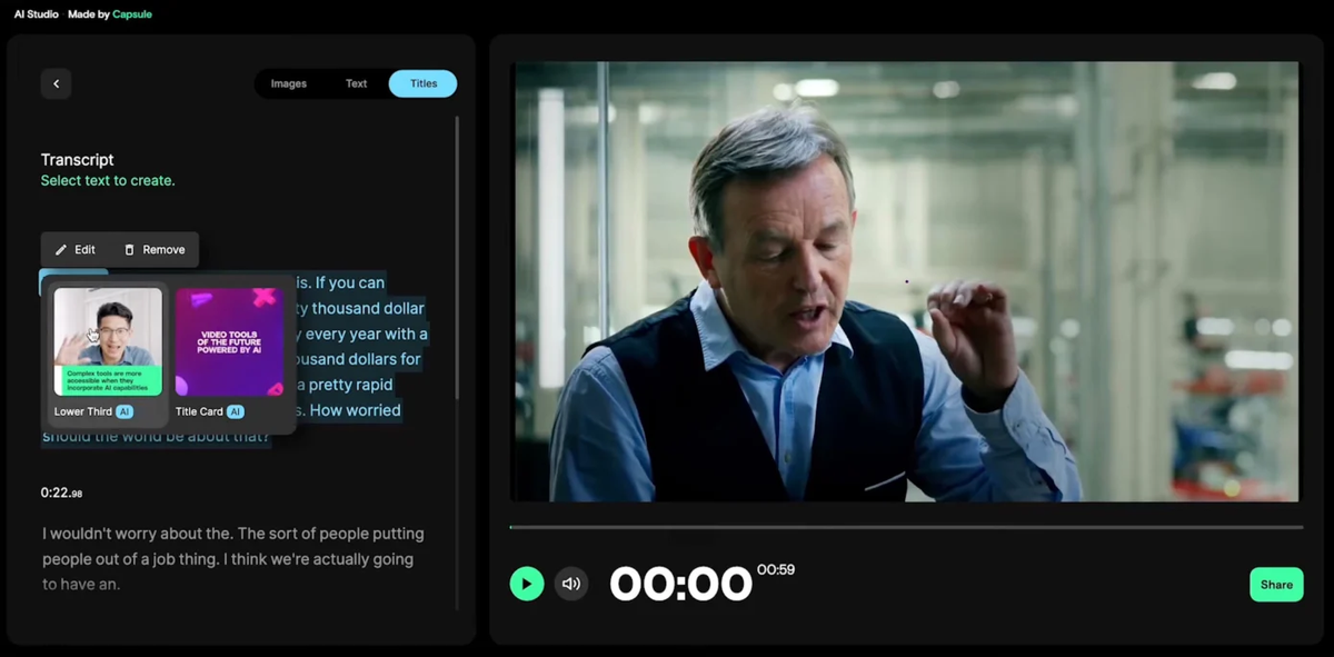 Capsule snags $4.75M for its AI-powered video editor that summarizes text, generates images and more Post feature image