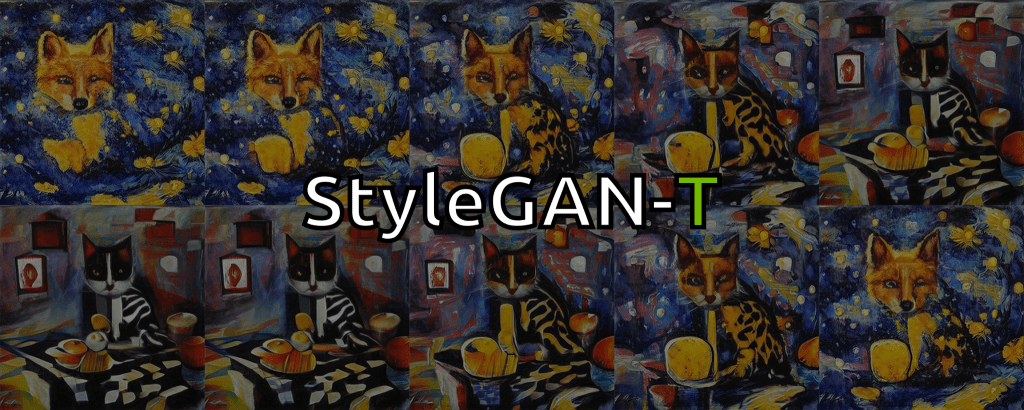 StyleGAN-T: Unlocking the Power of GANs for Fast Large-Scale Text-to-Image Synthesis Post feature image