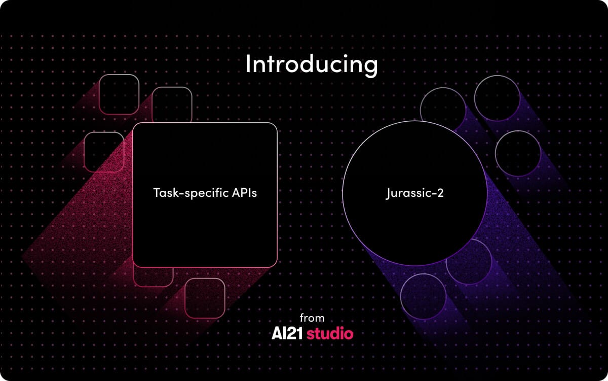 Announcement of Jurassic-2 and Task-Specific APIs Post feature image