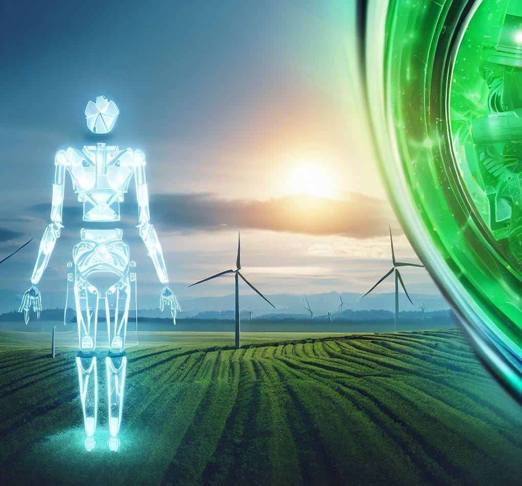 Artificial Intelligence and Green Energy: Driving the Transition to a Low-carbon Future Post feature image