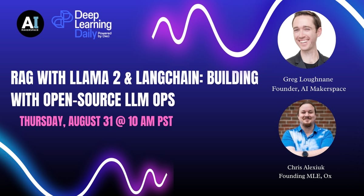 RAG with Llama 2 and LangChain: Building with Open-Source LLM Ops Post feature image