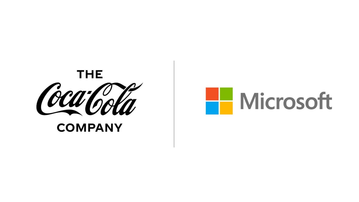 The Coca-Cola Company and Microsoft entered a cloud and generative AI initiative-accelerating partnership Post feature image