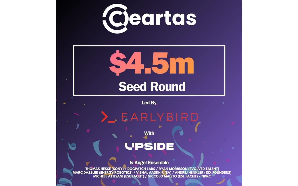 Ceartas has secured $4.5M in seed funding for its AI-powered brand protection services Post feature image