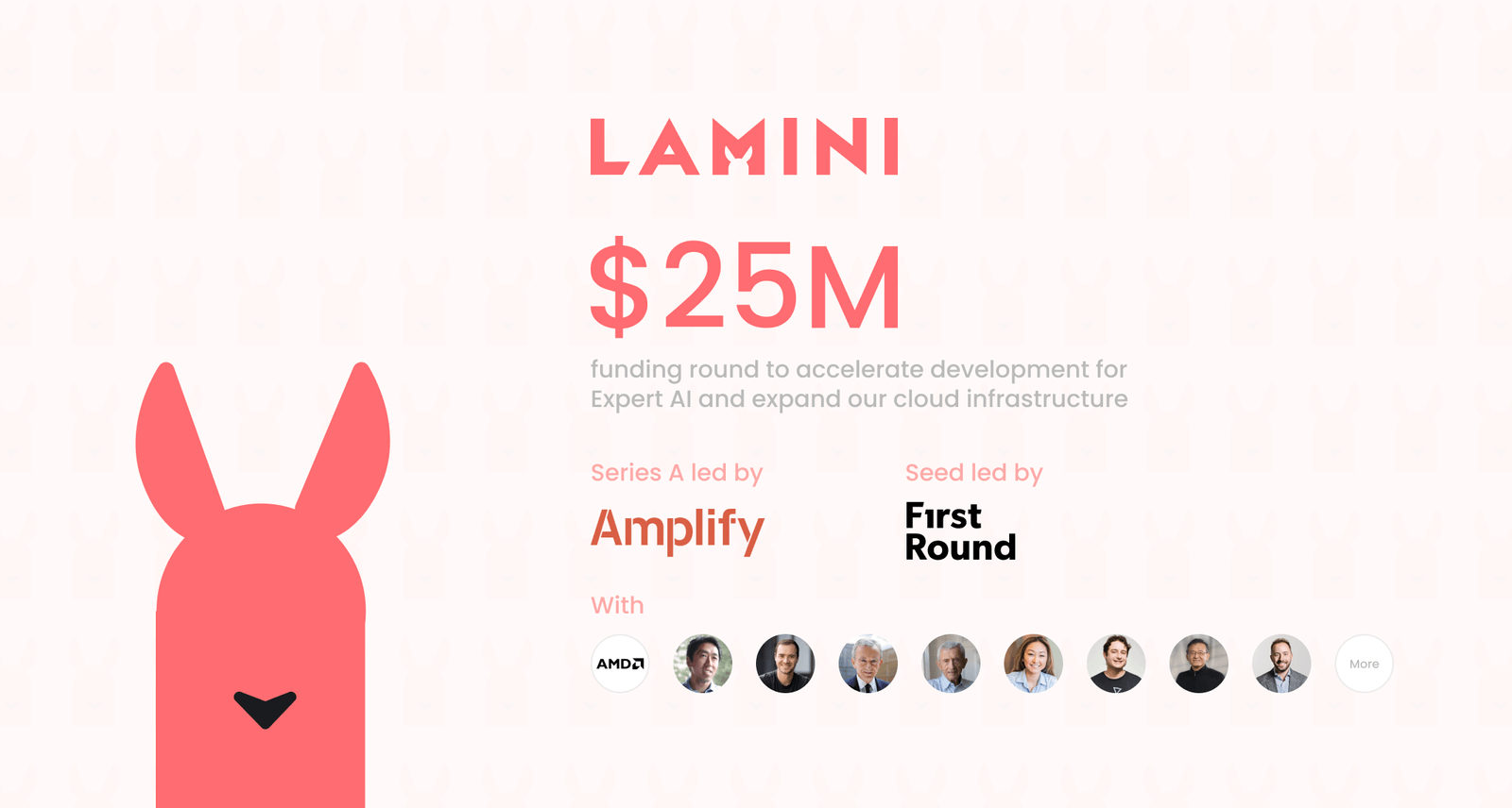 Lamini announces it raised $25 million to accelerate its Enterprise AI platform Post feature image