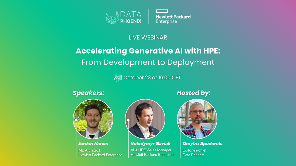 Accelerating Generative AI with HPE: From Development to Deployment Post feature image