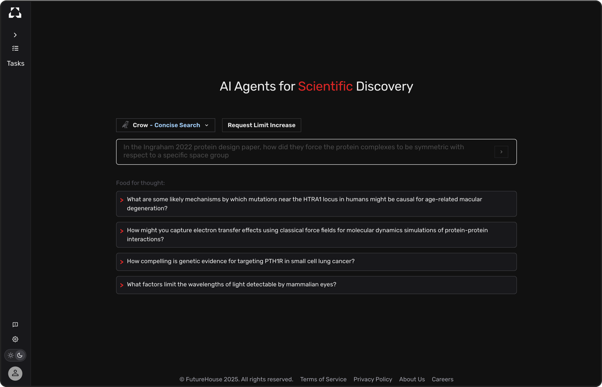 FutureHouse launches platform with "superintelligent" scientific AI agents Post feature image