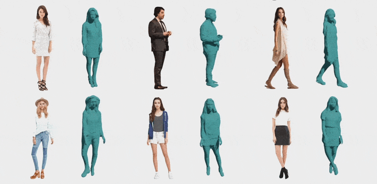 ECON: Explicit Clothed humans Obtained from Normals