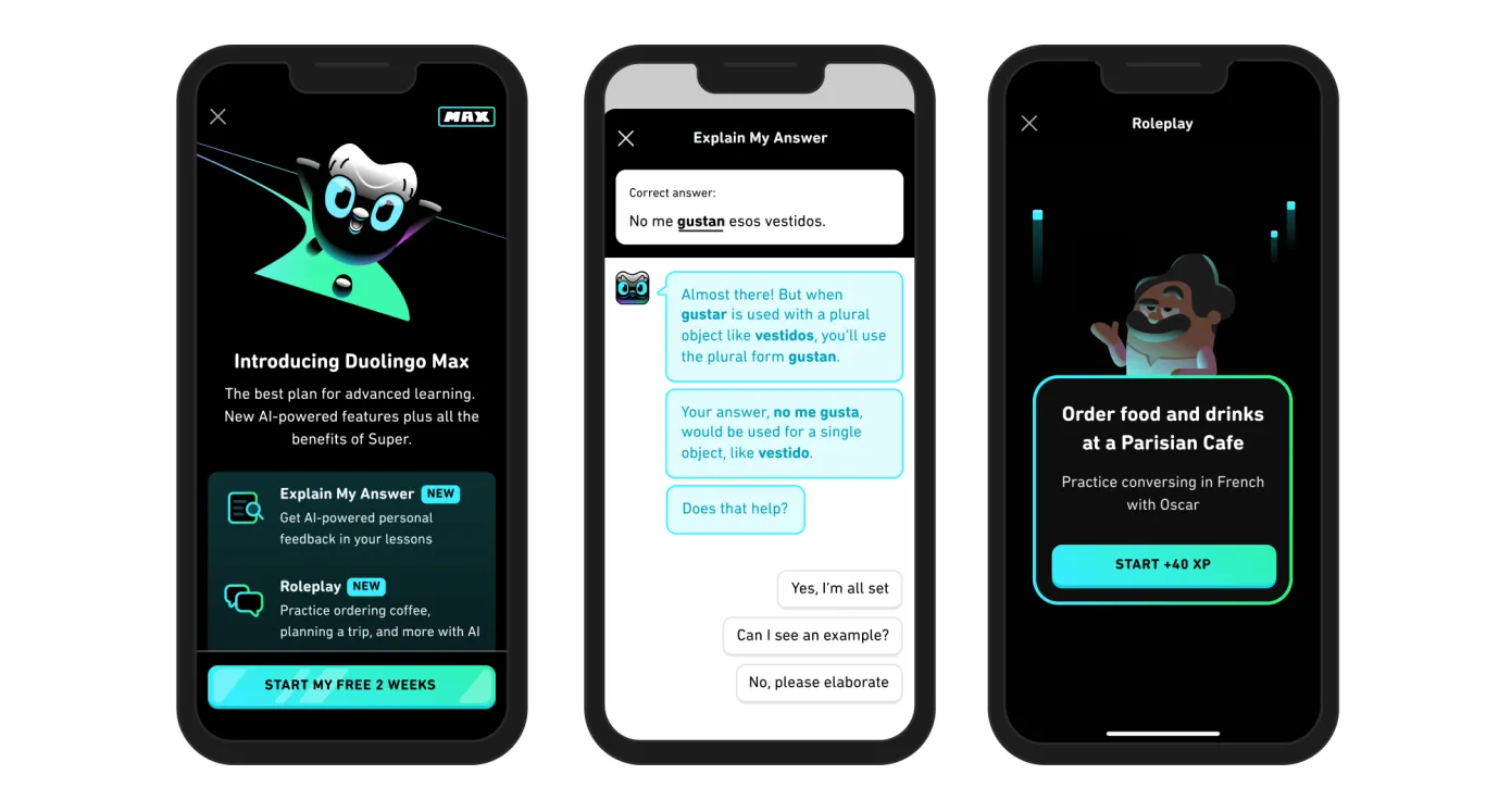 Duolingo launches new subscription tier with access to GPT-4-based AI tutor