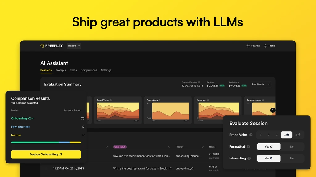 Freeplay plans to empower developers and non-developers to build with LLMs