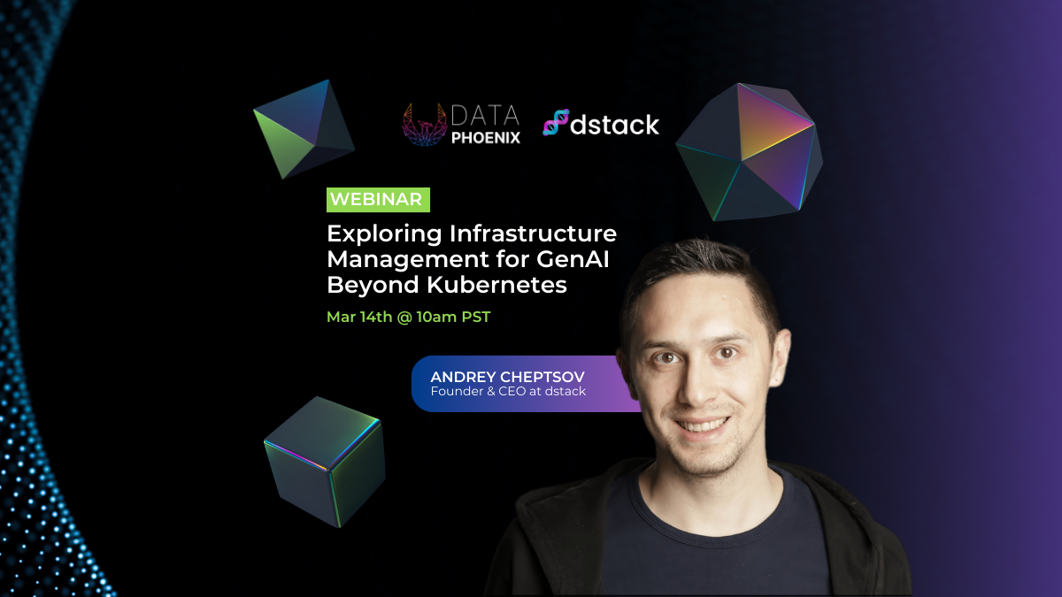 Webinar "Exploring Infrastructure Management for GenAI Beyond Kubernetes"