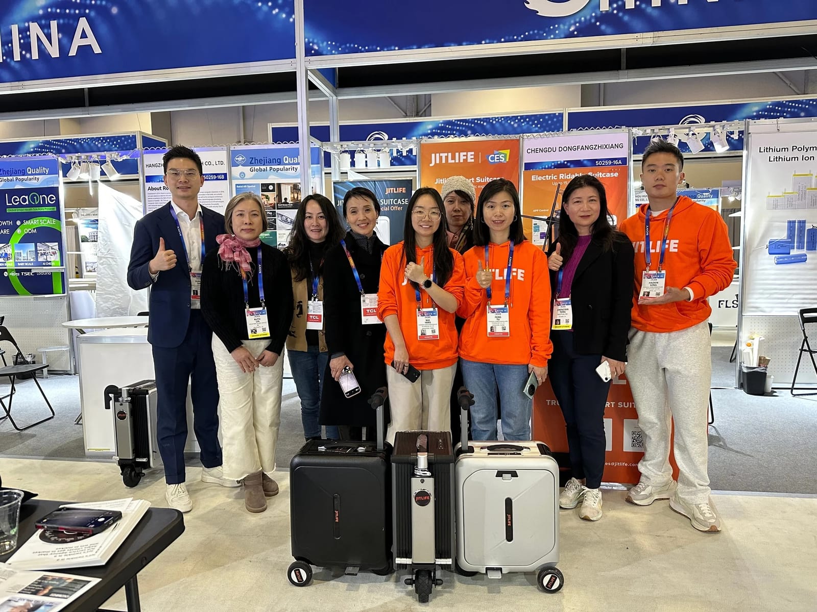 Jitlife's Rideable Smart Suitcases: Fun Meets Function