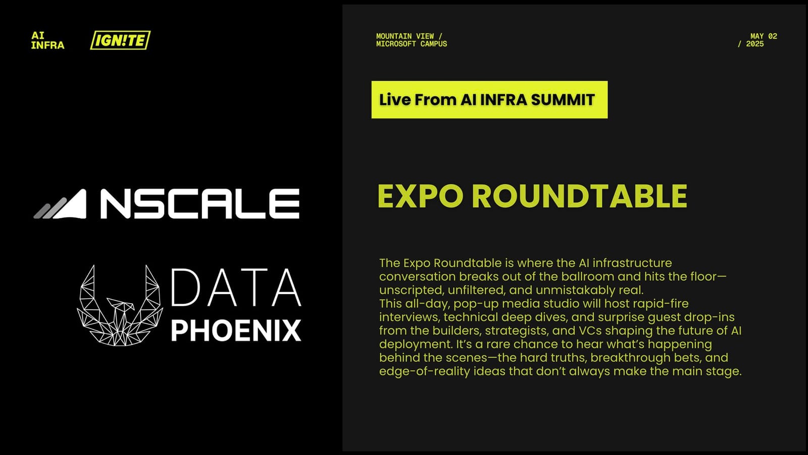15 Minutes to Go! Don’t Miss Expo Roundtable at AI INFRA SUMMIT 3