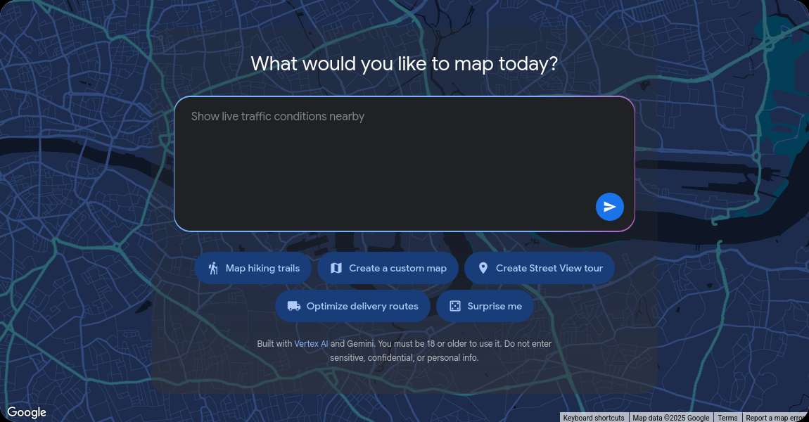 Google Maps unveils AI-powered tools for interactive map development