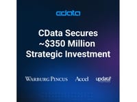 Data connectivity leader CData secures a ~$350M investment round post image