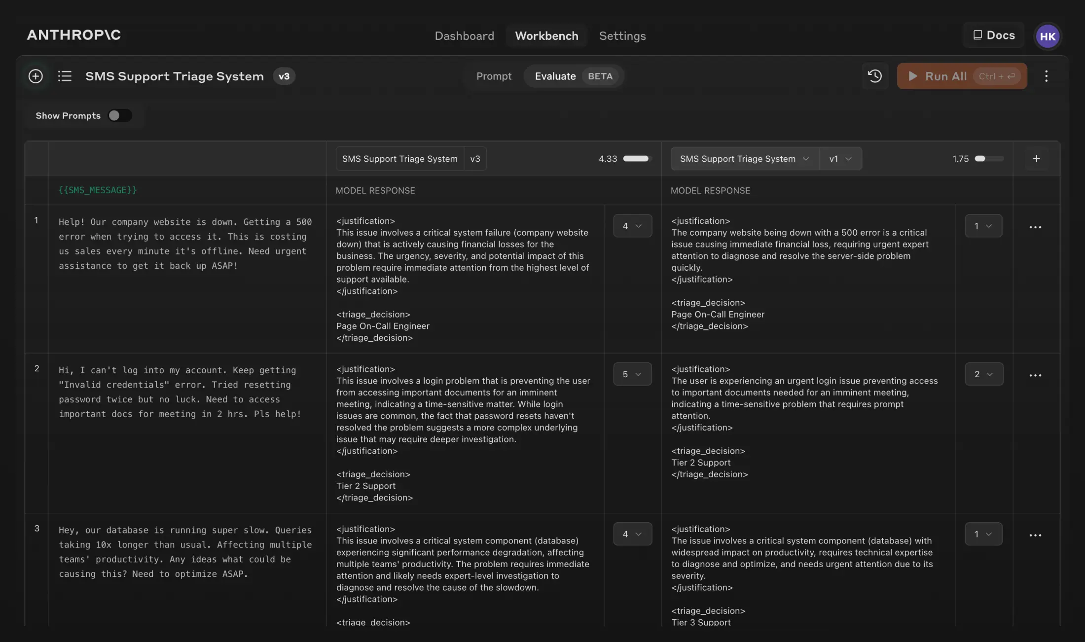 Anthropic launched advanced prompt evaluation tools for its developer console feature image